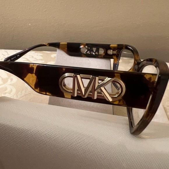 Michael Kors Tortoise Shell Eye Glasses NWT - Picture 1 of 8